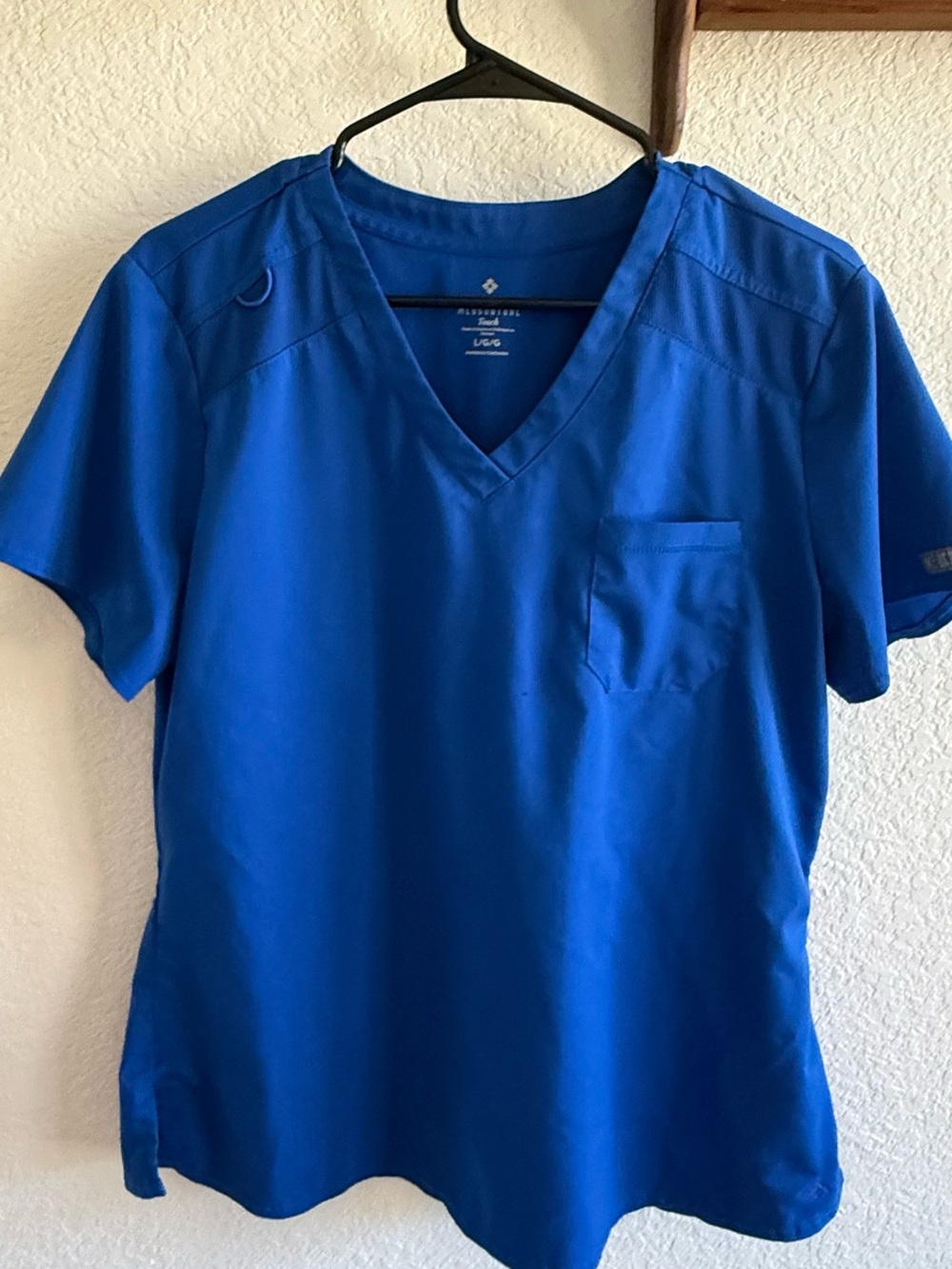 Med Couture Royal Blue Scrub Top 💙